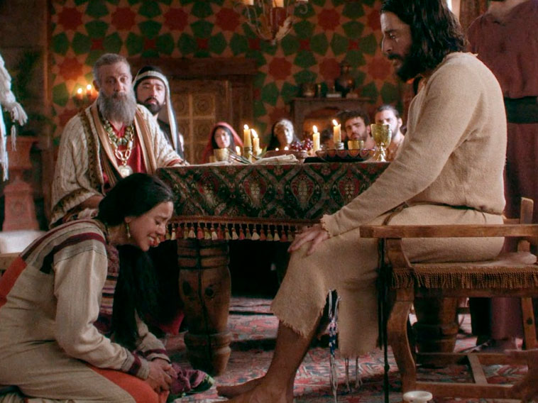 Escolha os Pés de Jesus